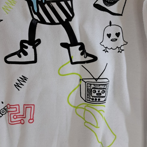 Screenshotbrand Mens Urban Hip Hop Premium Fleece Sweatshirt Sz Large - Picture 4 of 15